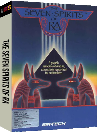 Seven Spirits Of Ra, The — box-3D (US)