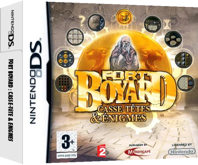 Fort Boyard - Casse-tetes & Enigmes — box-3D (EU)