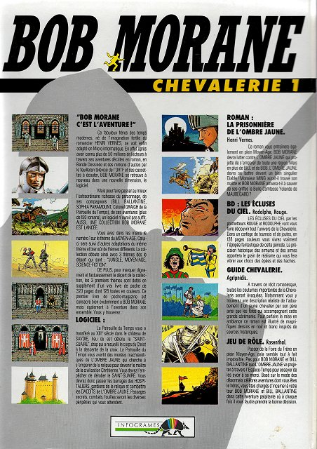 Bob Morane Chevalerie 1 — box-2D-back (WOR)