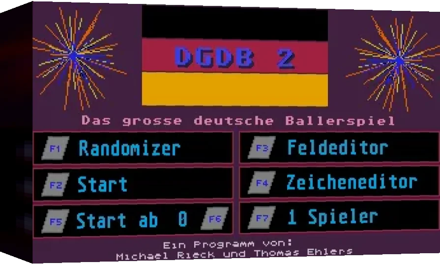 Grosse Deutsche Ballerspiel 2, Das — box-3D (WOR)