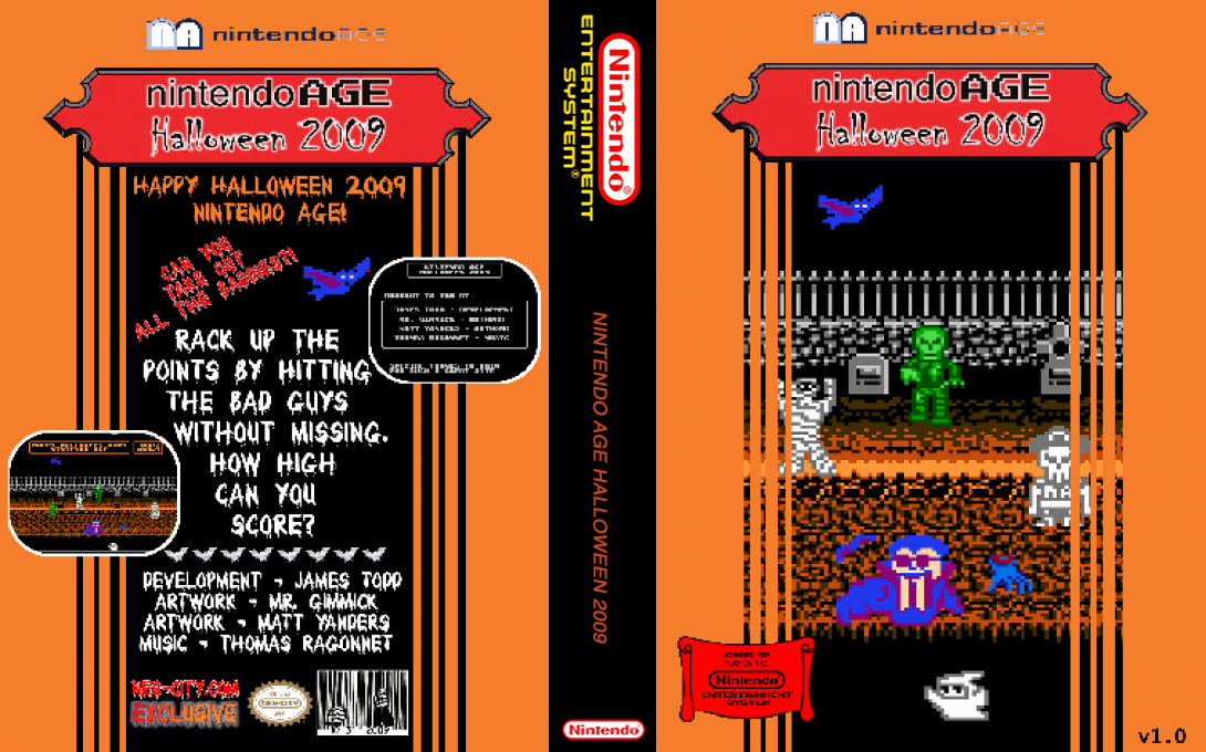 Nintendo Age Halloween 2009 — box-texture (WOR)