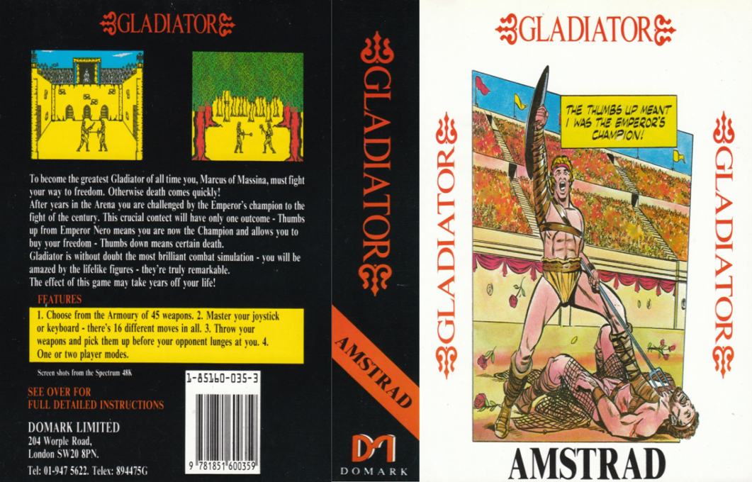 Gladiator — box-texture (EU)