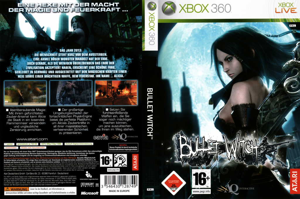 Bullet Witch — box-texture (DE)