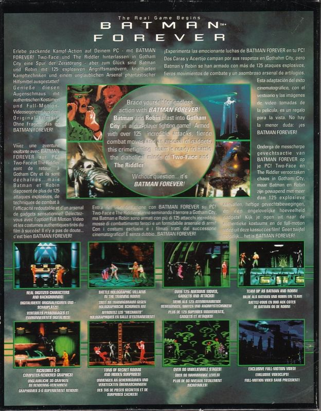 Batman Forever — box-2D-back (EU)