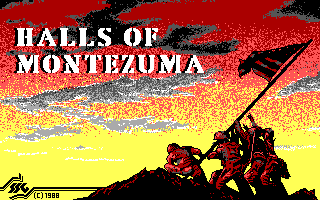 Halls Of Montezuma - A Battle History Of The United States Marine Corps — sstitle (WOR)