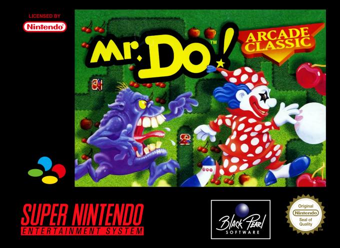 Mr. Do! — box-2D (EU)