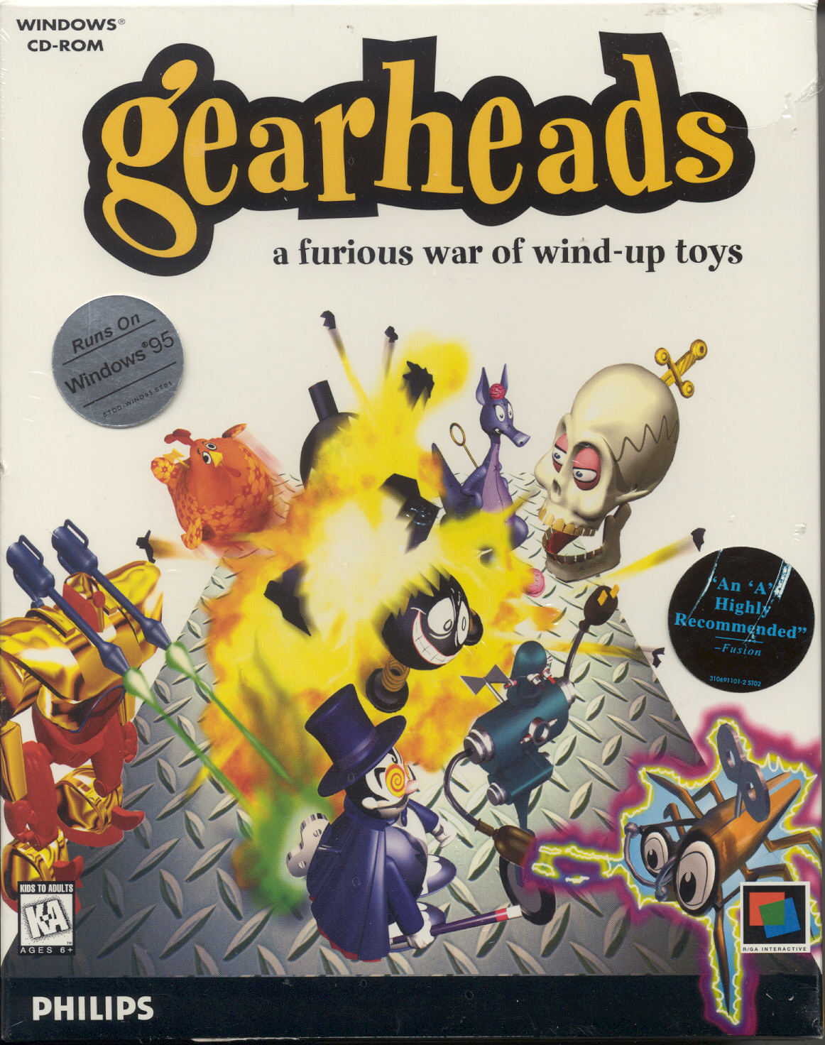 Gearheads box art