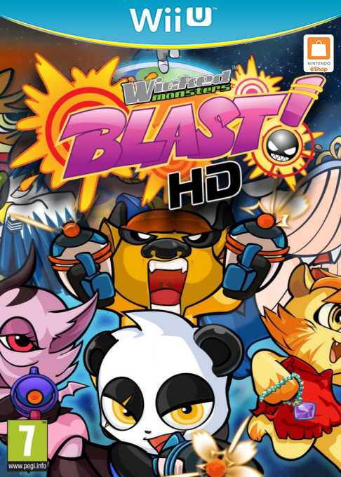 Wicked Monsters: BLAST! — box-2D (EU)