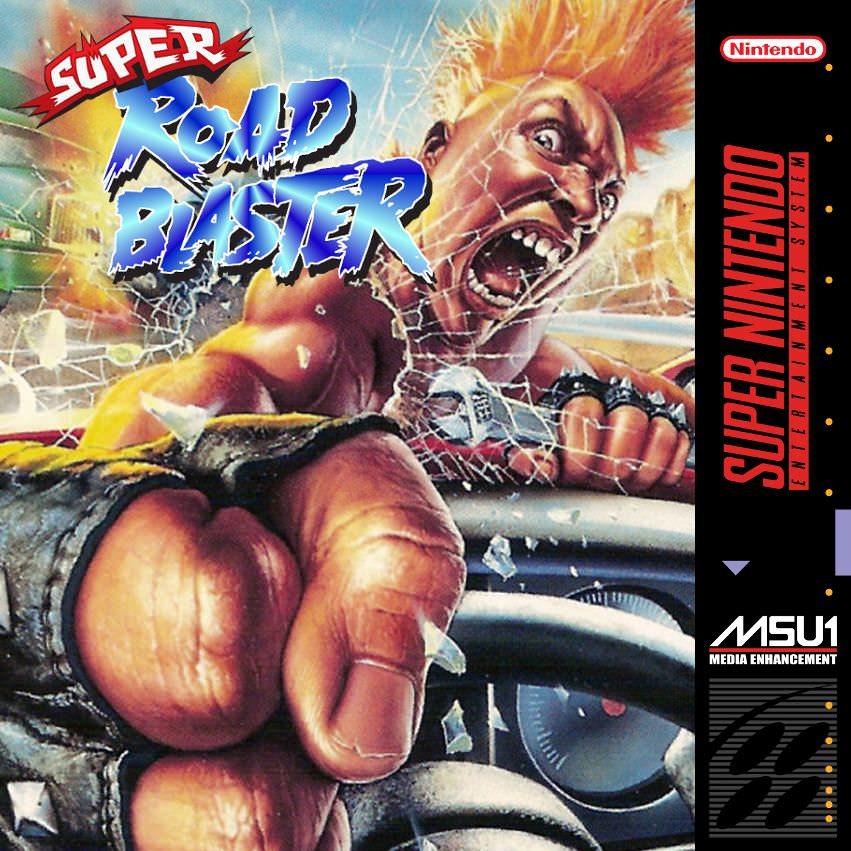 Super Road Blaster box art