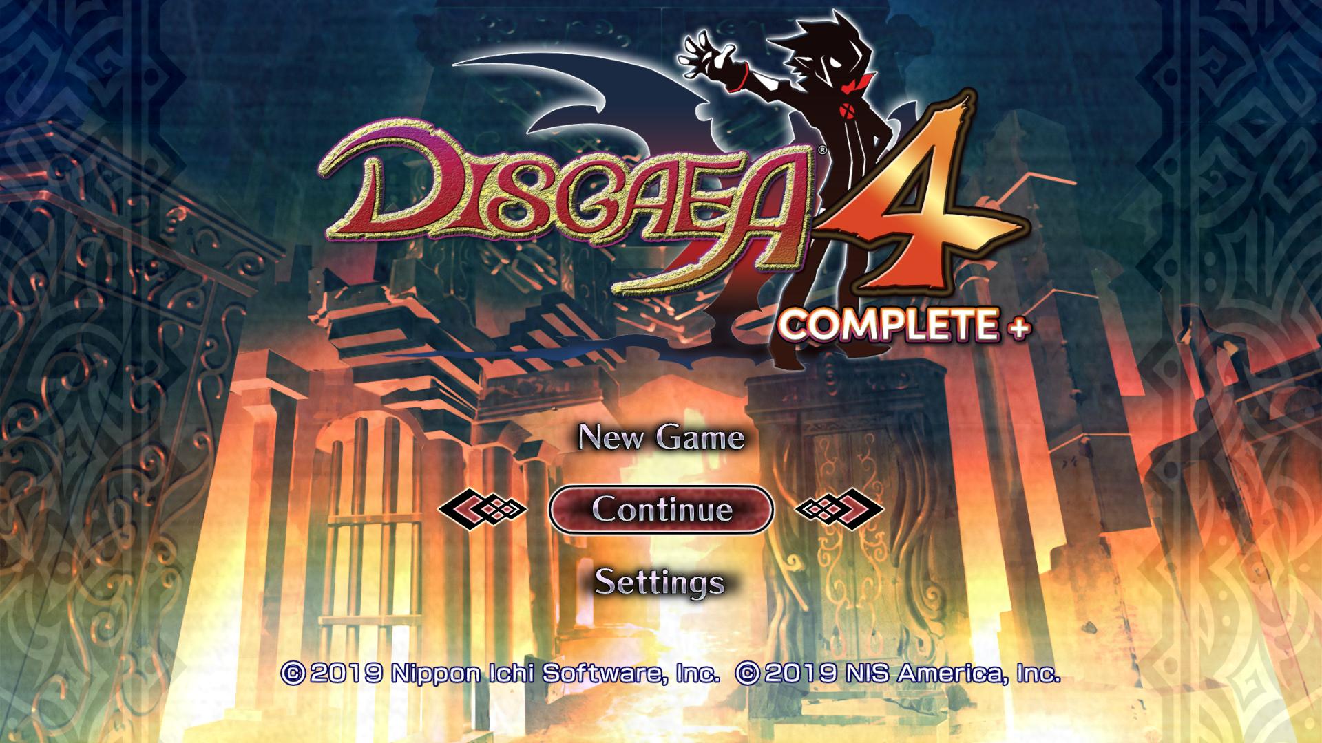 Disgaea 4 Complete — sstitle (WOR)