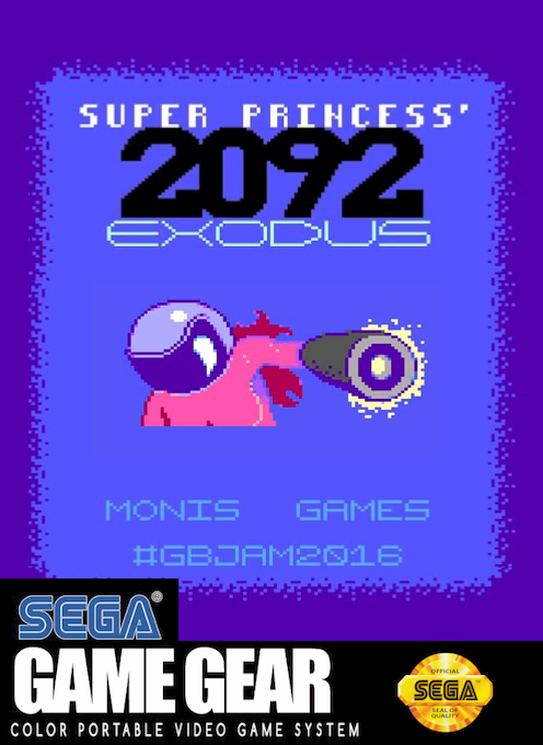 Super Princess' 2092 - Exodus box art