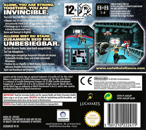 Star Wars - Lethal Alliance — box-2D-back (EU)