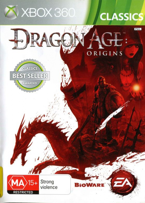 Dragon Age - Origins — box-2D (AU)
