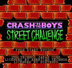 Crash 'n' the Boys - Street Challenge — sstitle (WOR)