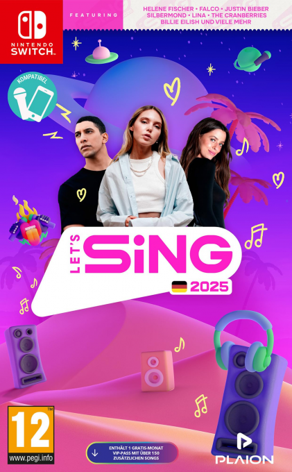 Let's Sing 2025 — box-2D (DE)