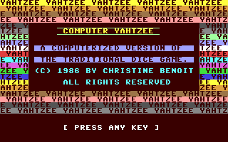 Computer Yahtzee — sstitle (WOR)