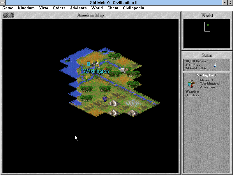 Sid Meier's Civilization II — ss (WOR)