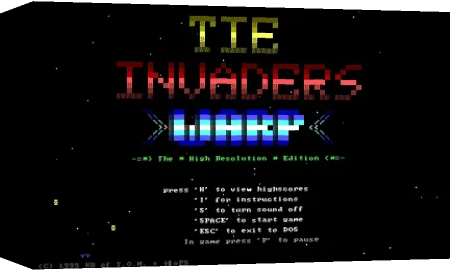 TIE Invaders — box-3D (WOR)