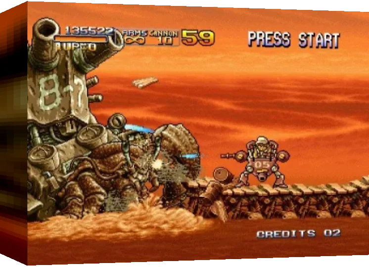 Metal Slug 3 — box-3D (WOR)