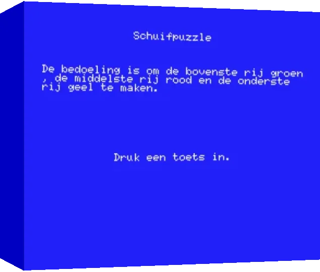 Schuif Puzzle — box-3D (WOR)
