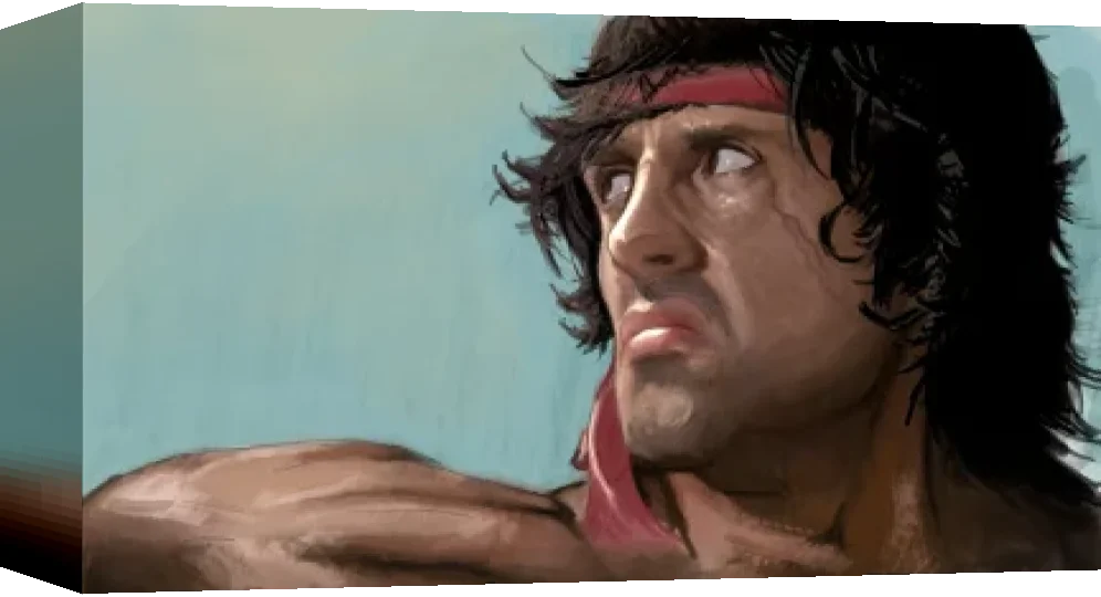 Rambo - The Video Game — box-3D (US)