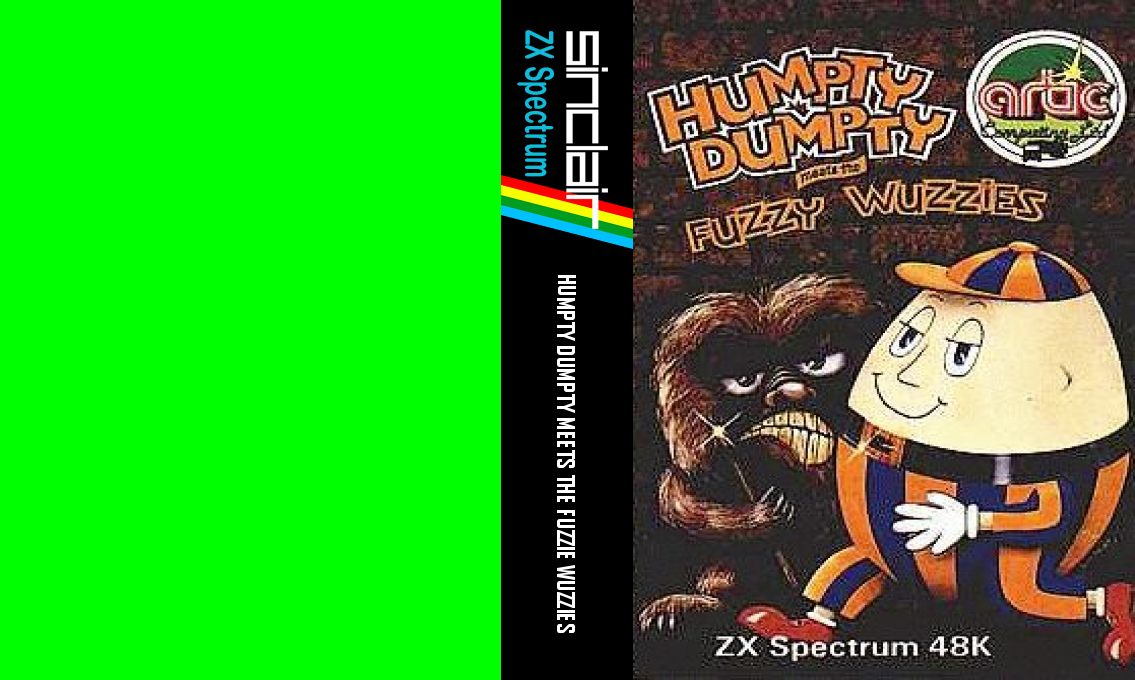 Humpty Dumpty Meets the Fuzzie Wuzzies — box-texture (WOR)