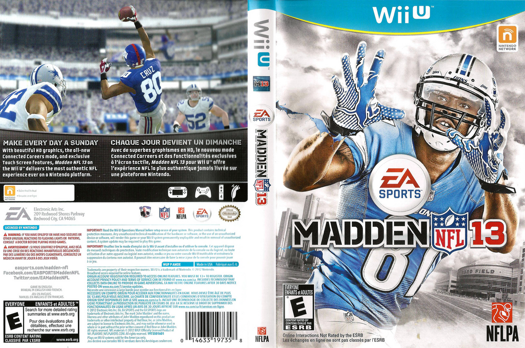 Madden NFL 13 — box-texture (US)
