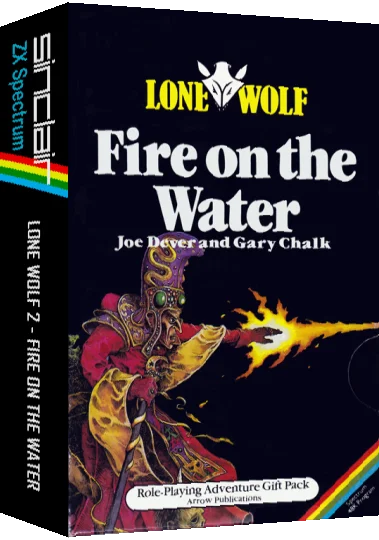 Lone Wolf II - Fire on the Water — box-3D (EU)