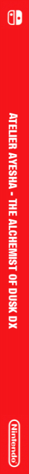 Atelier Ayesha - The Alchemist of Dusk DX — box-2D-side (JP)