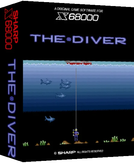 Diver, The — box-3D (SS)