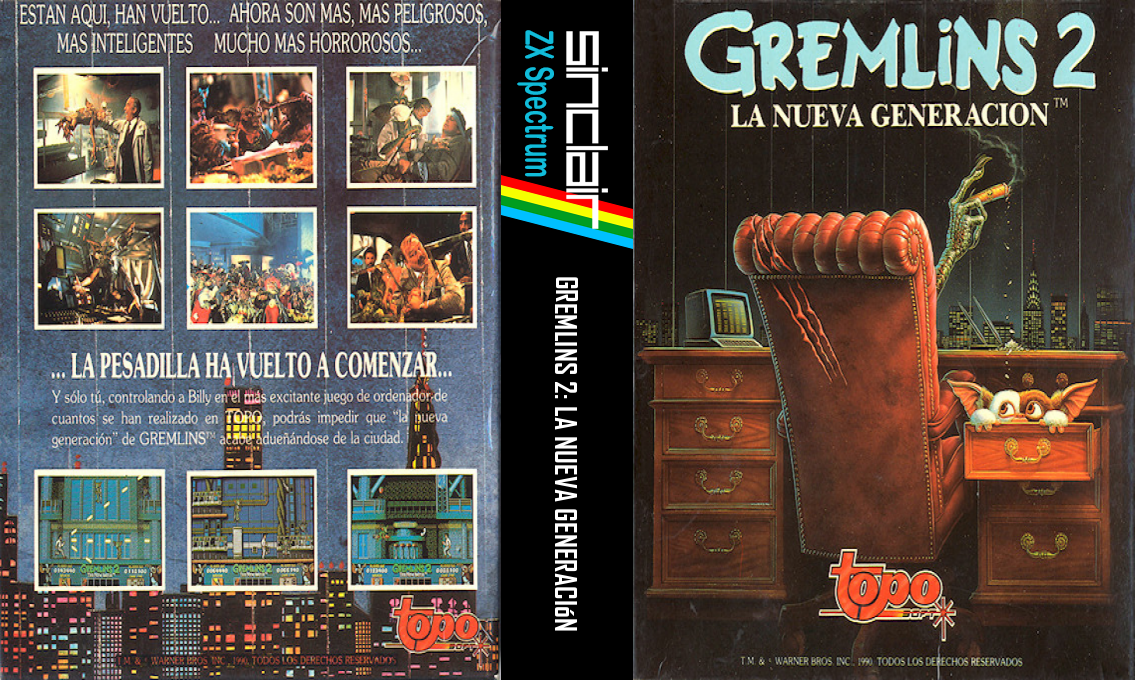 Gremlins 2 - The New Batch — box-texture (SP)