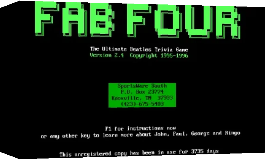 Fab Four — box-3D (WOR)