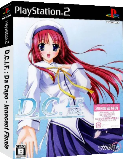 D.C.I.F. - Da Capo - Innocent Finale — box-3D (JP)