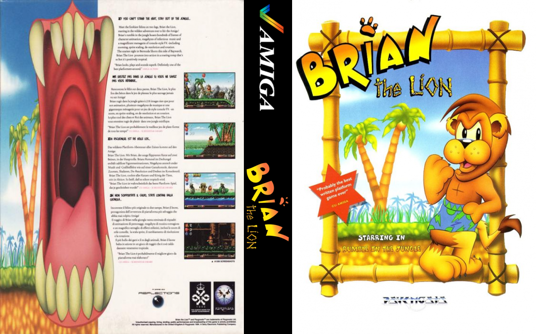 Brian the Lion — box-texture (WOR)