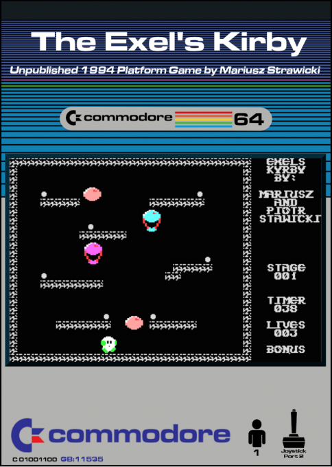 The Exel's Kirby box art