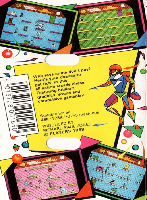 Crime Busters Featuring Bennie the Burglar — box-2D-back (WOR)