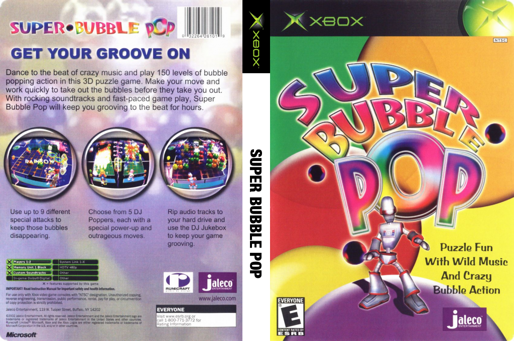 Super Bubble Pop — box-texture (US)