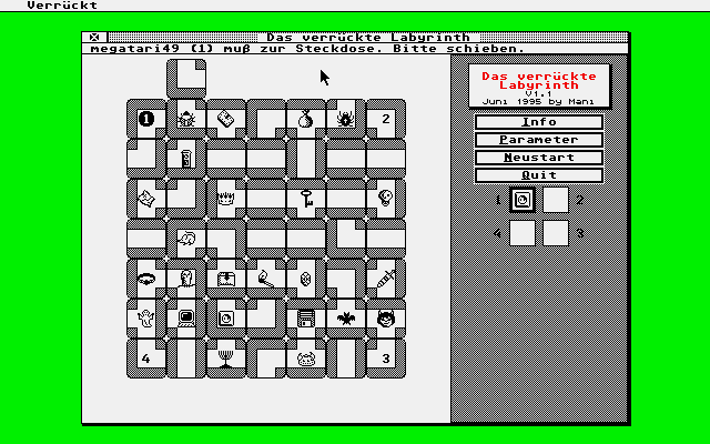 Verrueckte Labyrinth, Das — ss (DE)