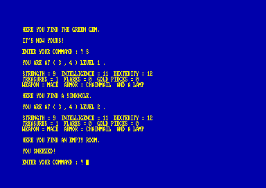 Wizard's Castle, The — ss (EU)