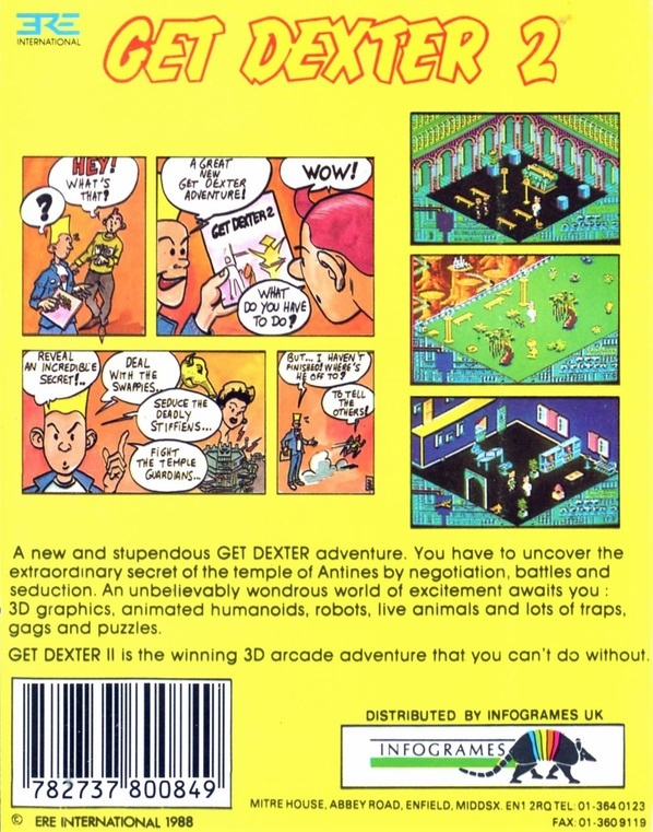 Ange De Cristal, L' - Get Dexter 2 — box-2D-back (EU)