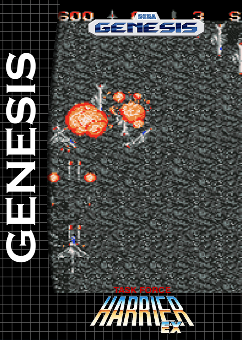 Task Force Harrier Ex — box-2D (SS)