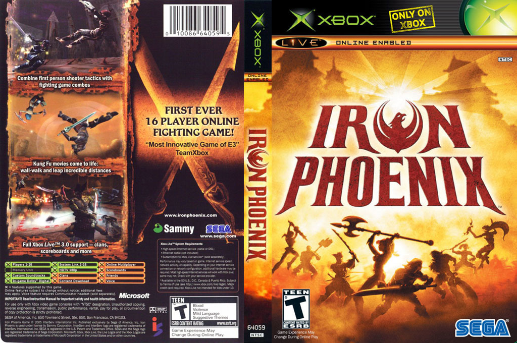 Iron Phoenix — box-texture (US)