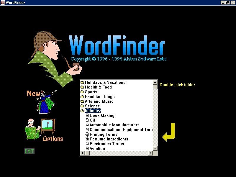 Wordfinder box art