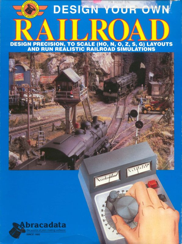 Design Your Own Railroad box art