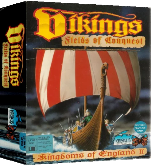 Vikings - Fields Of Conquest - Kingdoms Of England 2 — box-3D (EU)