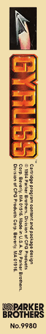 Gyruss — box-2D-side (US)