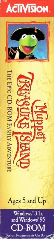 Muppet Treasure Island — box-2D-side (WOR)