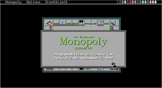 The Electronic Monopoly Designer Kit box art