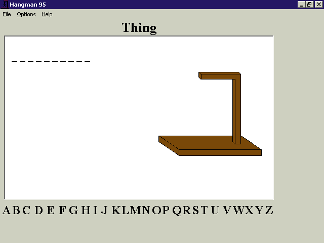 Hangman 95 box art