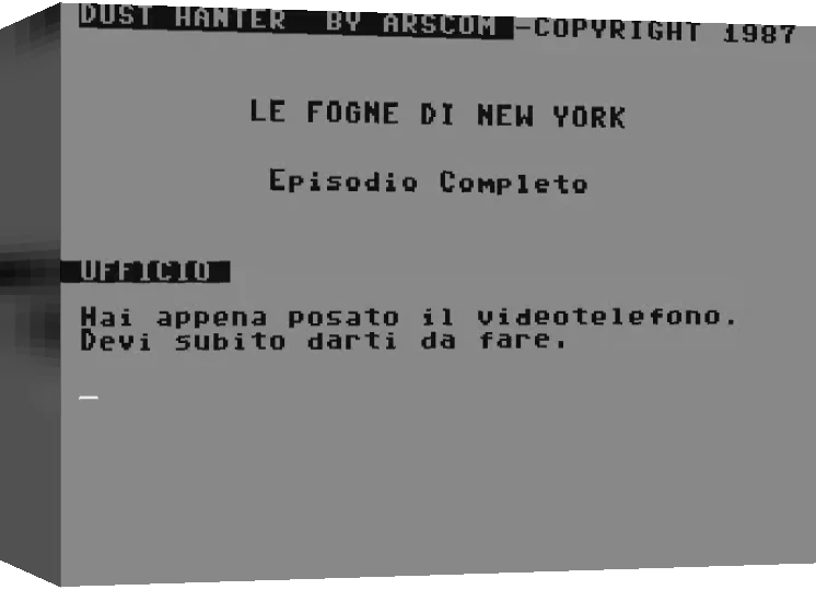 Dust Hanter : Le Fogne di New York — box-3D (WOR)